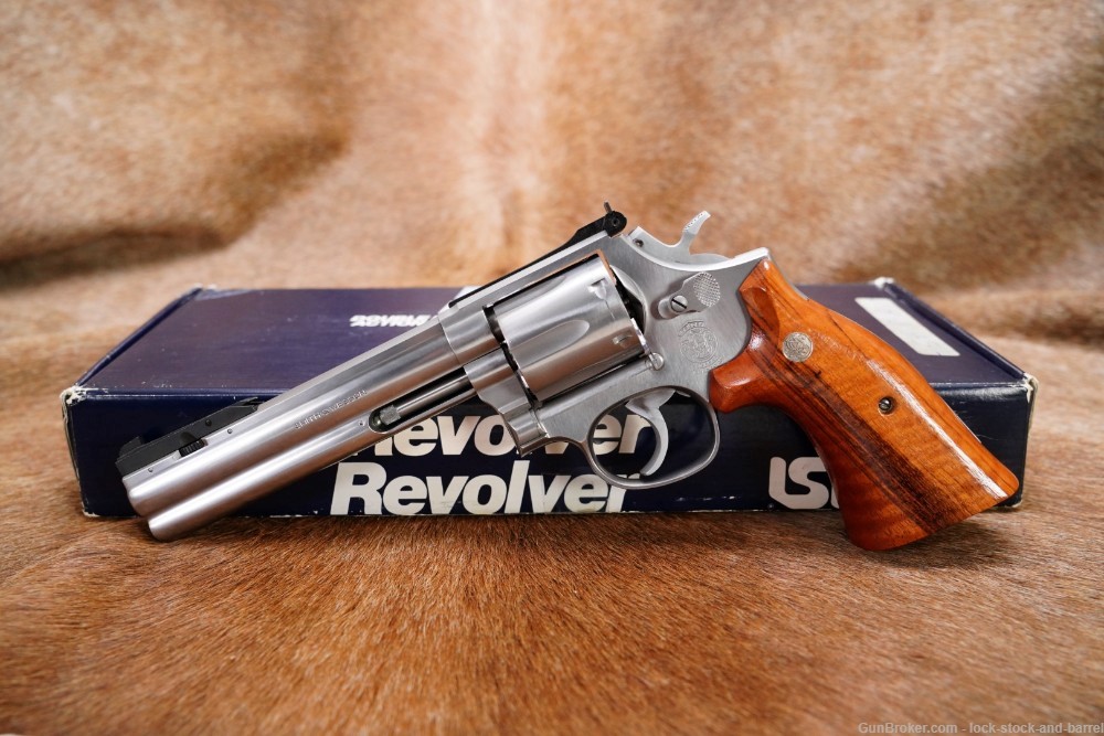 Smith & Wesson S&W Model 686-M Silhouette 104215 .357 Mag 6" Revolver & Box-img-3