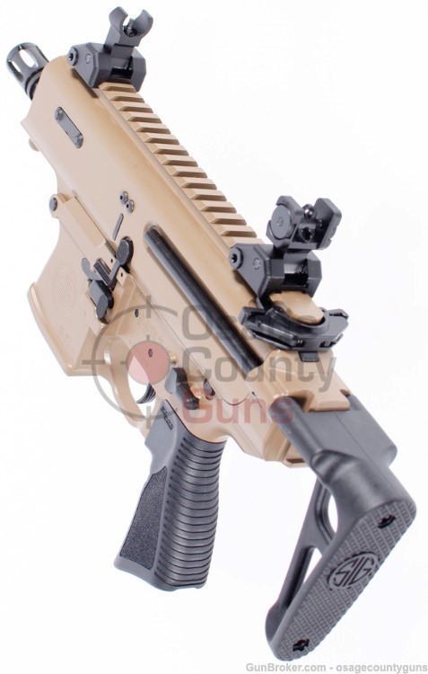 Sig Sauer MPX SBR PDW Coyote - 3.4" - 9mm - Brand New-img-3