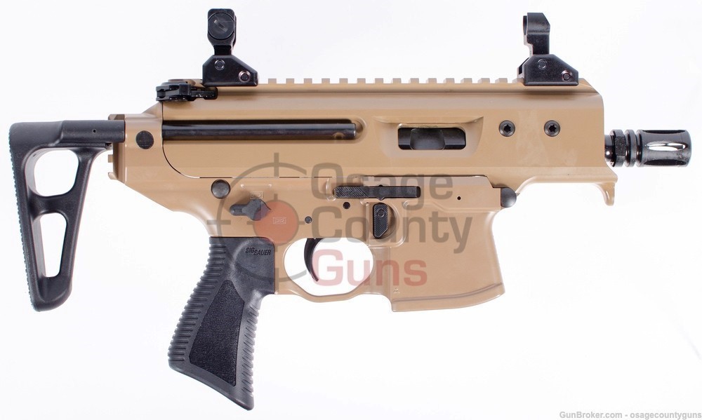 Sig Sauer MPX SBR PDW Coyote - 3.4" - 9mm - Brand New-img-2