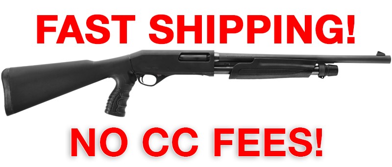 Stoeger P3000 Defense Pump Shotgun Pistol Grip - 18.5" - 12ga - Brand New-img-0