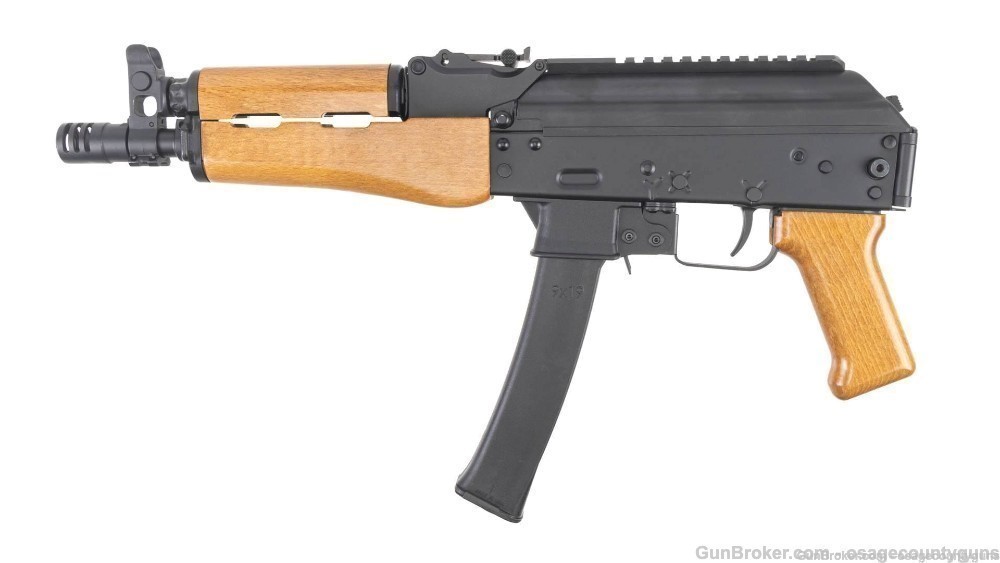 Kalashnikov USA KP-9 Amber Wood Edition - 9.25" - 9mm - Brand New-img-1