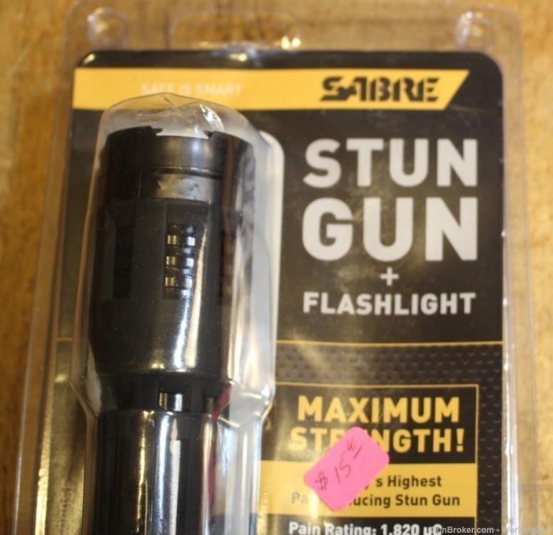 SABRE Stun Gun with LED Flashlight-img-2