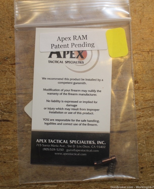 Apex Tactical Reset Assist Mechanism (RAM) S&W M&P Steel-img-0