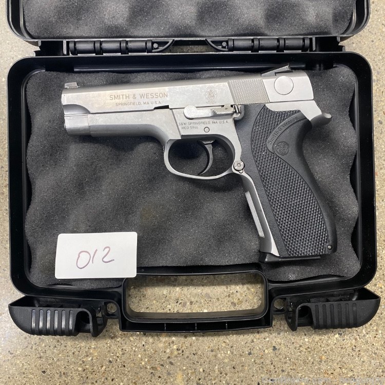 $1.00 Open-NICE-Used Smith and Wesson S&W 5946 Stainless 9mm ! 012-img-0