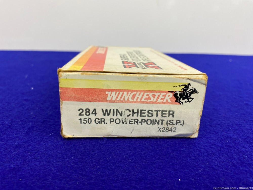 Winchester and Western Super X .284 Win 55 Rds * GREAT COLLECTORS QUALITY *-img-6