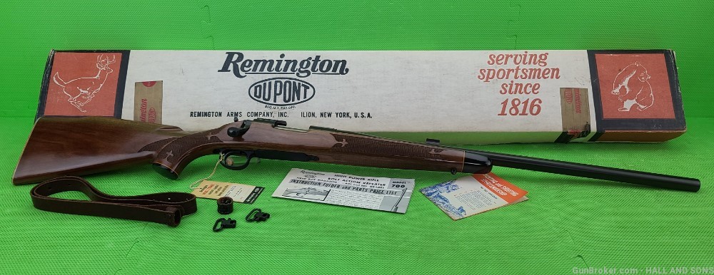 Remington 700 BDL * VARMINT SPECIAL * 222 Rem Born 1968 24" Heavy Barrel-img-1