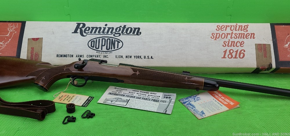 Remington 700 BDL * VARMINT SPECIAL * 222 Rem Born 1968 24" Heavy Barrel-img-0
