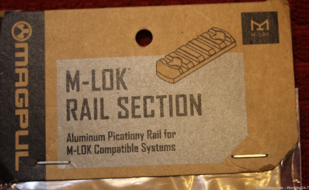 Magpul Aluminum M-LOK Rail Section, 3 Slots Code: MAG580-img-2