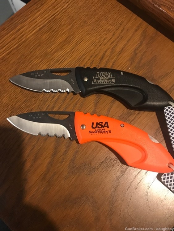 Buck Juno (2) 433 knives knife “as new”-img-0