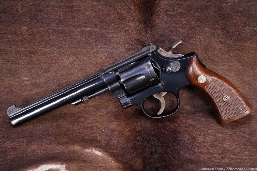 Smith & Wesson S&W K-22 Masterpiece Pre-Model 17 .22 LR Revolver 1957 C&R-img-3