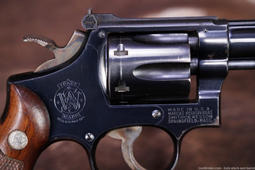 Smith & Wesson S&W K-22 Masterpiece Pre-Model 17 .22 LR Revolver 1957 C&R-img-10