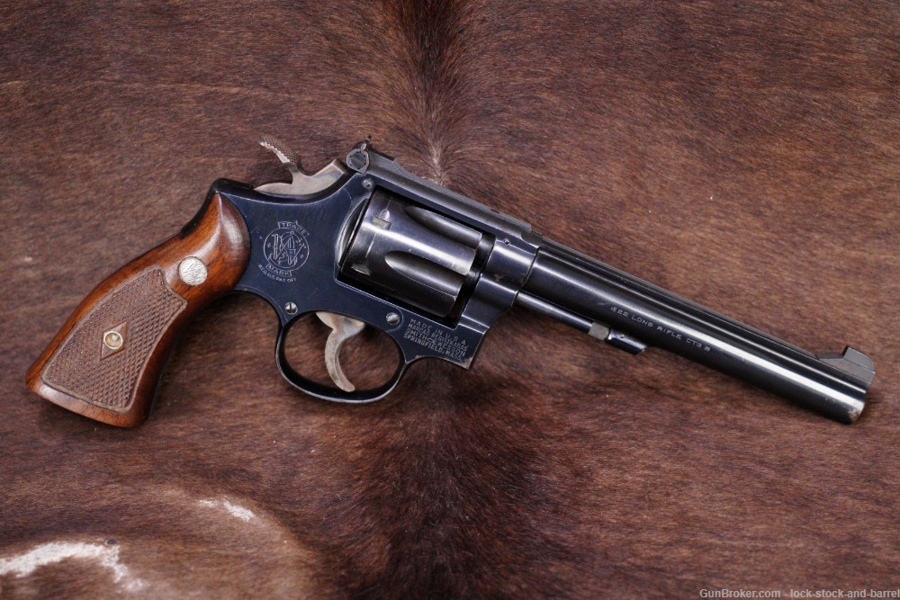 Smith & Wesson S&W K-22 Masterpiece Pre-Model 17 .22 LR Revolver 1957 C&R-img-2
