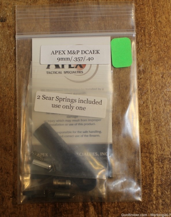 Apex Tactical Duty/Carry Action Enhancement Kit (AEK) S&W M&P-img-0