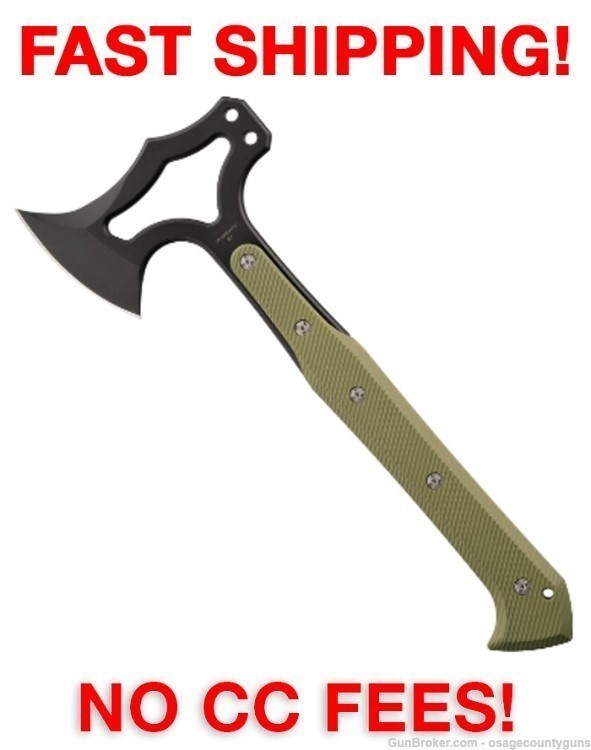 Hogue EX-T01 Tomahawk S-7 Blade - ODG/Black-img-0