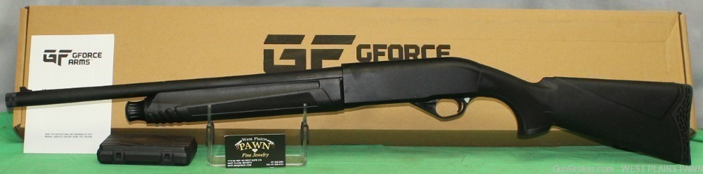NIB G-FORCE ARMS GF-1, 12 GA, 20" BRL, 4 RND (GF11220B)-img-0