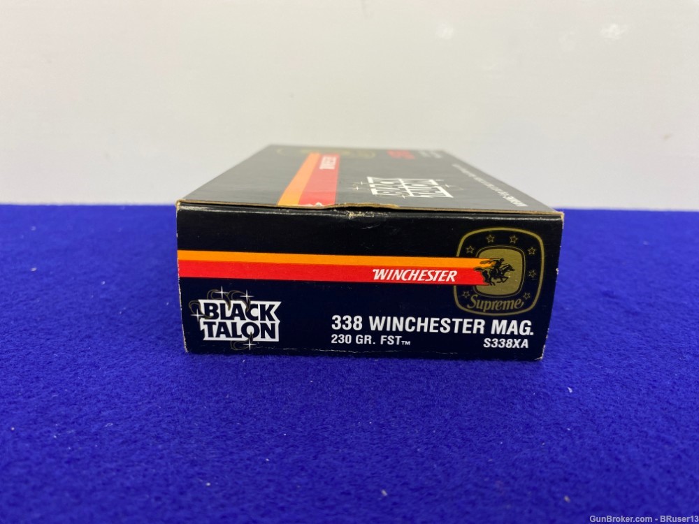 Winchester Black Talon .338 Win Mag 40 Rounds * QUALITY  POWERFUL AMMO *-img-6