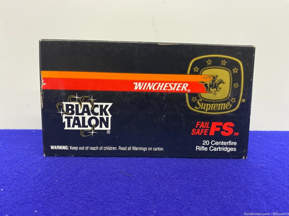 Winchester Black Talon .338 Win Mag 40 Rounds * QUALITY  POWERFUL AMMO *-img-2
