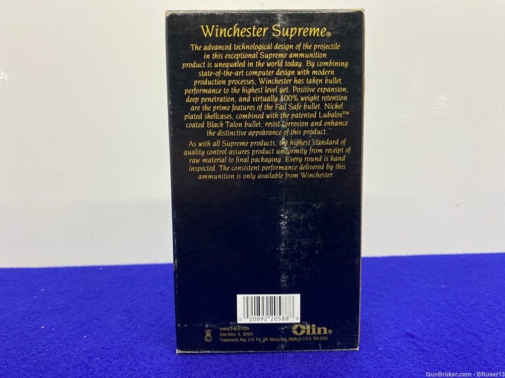 Winchester Black Talon .338 Win Mag 40 Rounds * QUALITY  POWERFUL AMMO *-img-8