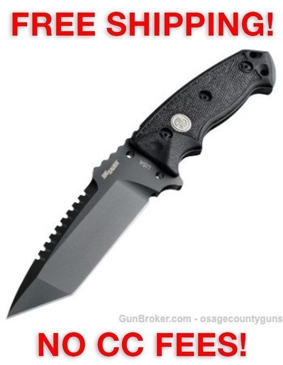 Houge Knife - EXF01 Sig Tac 5 1/2"- G10 - Brand New-img-0
