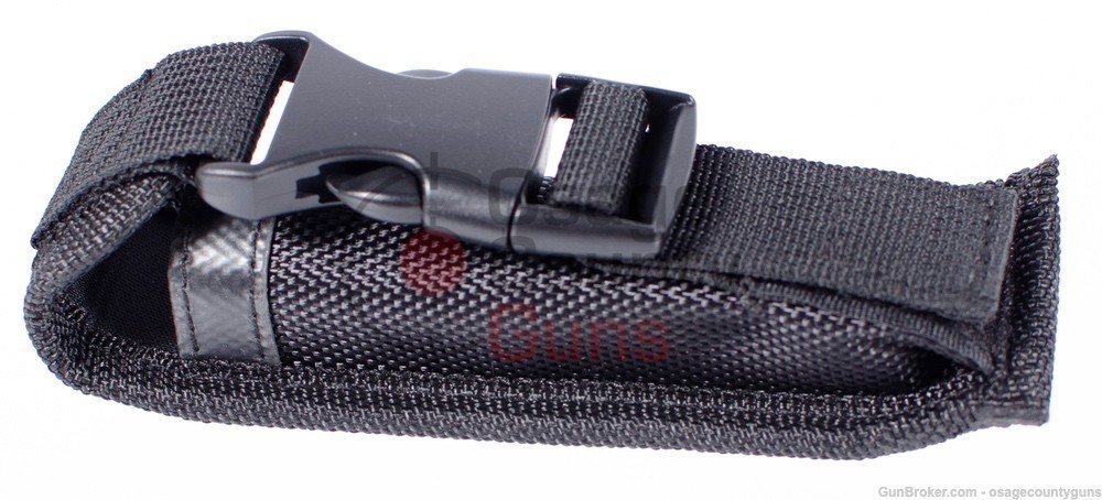 Templar Knife OTF Black Rubber - Aluminum - Slim - Tanto-img-3