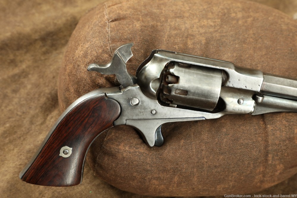 Civil War Remington New Model Pocket Revolver .31 Cal Percussion Antique-img-12