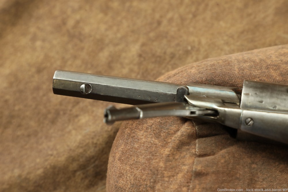 Civil War Remington New Model Pocket Revolver .31 Cal Percussion Antique-img-16