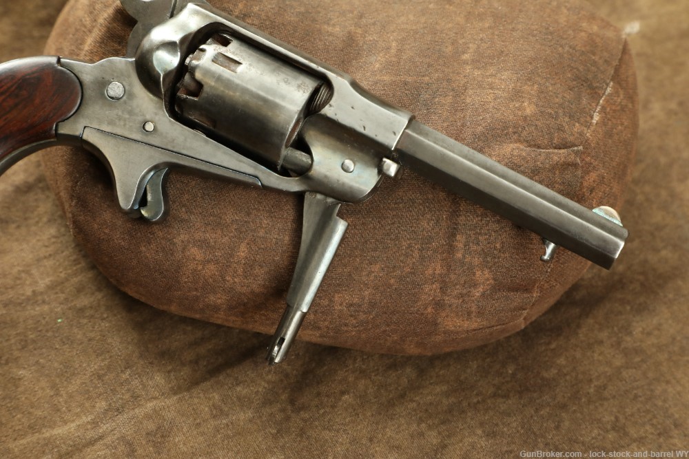 Civil War Remington New Model Pocket Revolver .31 Cal Percussion Antique-img-14