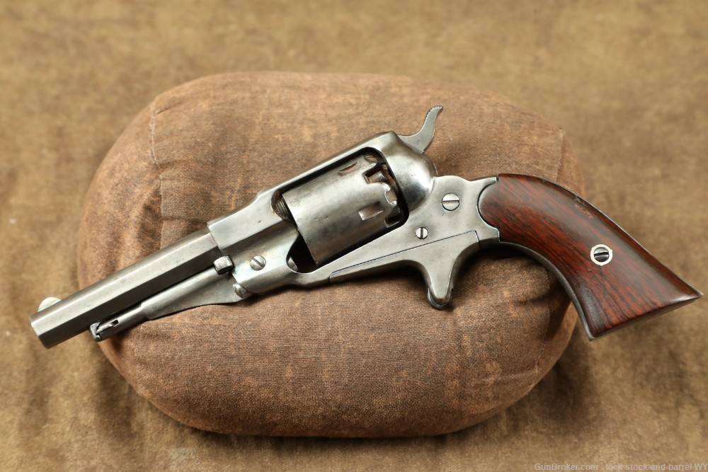 Civil War Remington New Model Pocket Revolver .31 Cal Percussion Antique-img-4