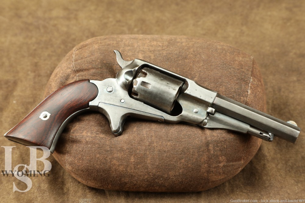 Civil War Remington New Model Pocket Revolver .31 Cal Percussion Antique-img-0