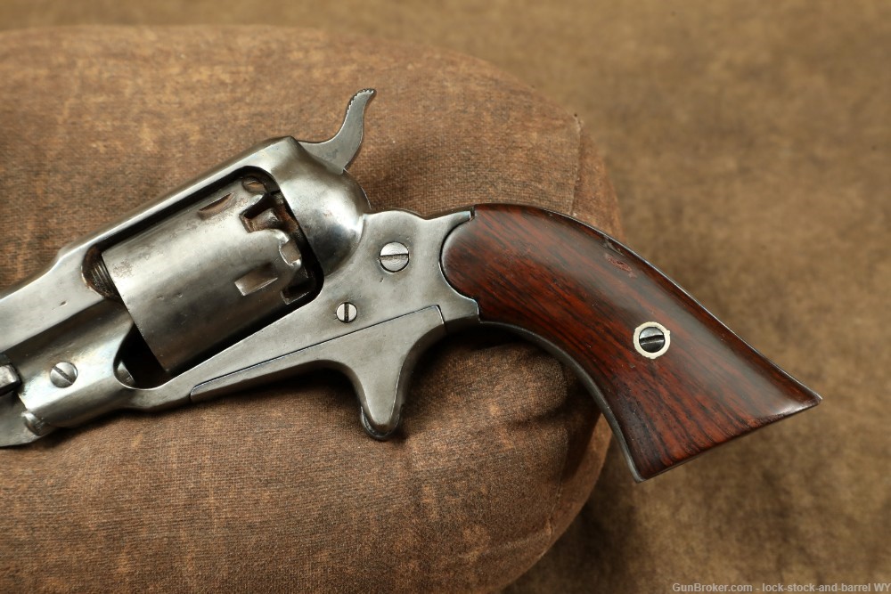 Civil War Remington New Model Pocket Revolver .31 Cal Percussion Antique-img-6