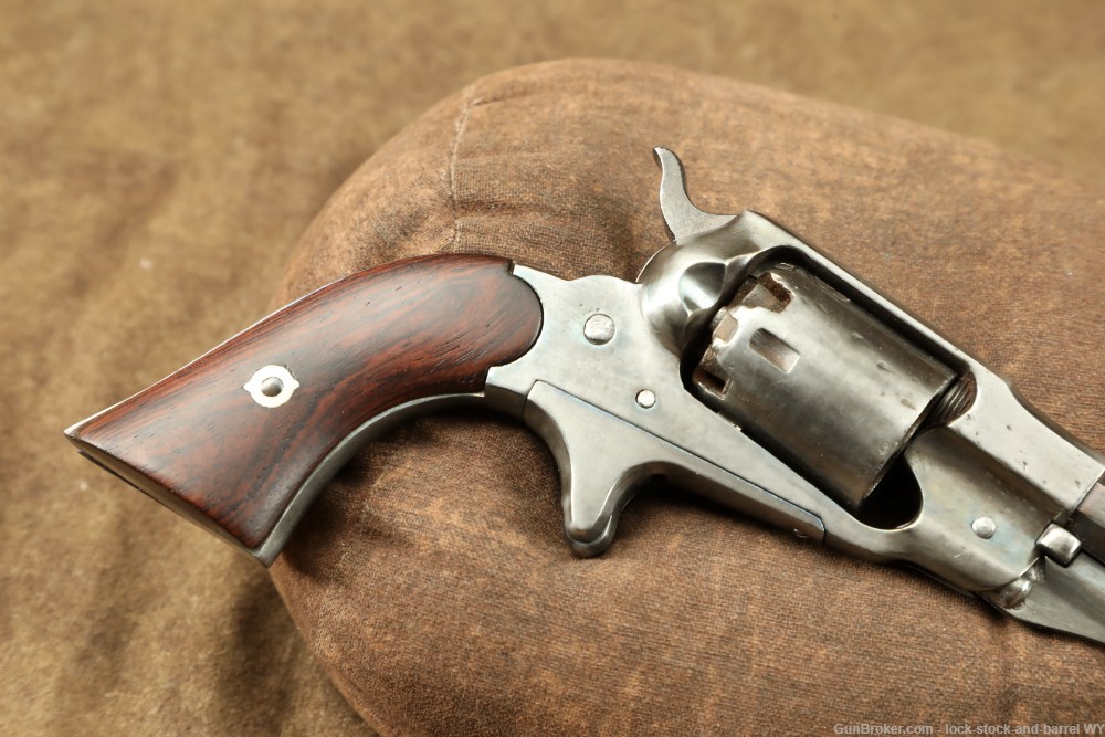 Civil War Remington New Model Pocket Revolver .31 Cal Percussion Antique-img-2
