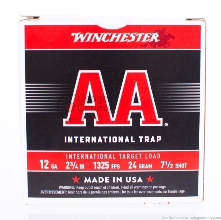 Winchester AA - 24 Gram - 12 Ga - 25 Rds-img-1