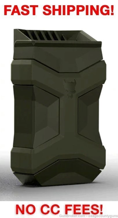 Stealth Operator Pitbull Tactical Uni Mag Carrier - OD Green-img-0