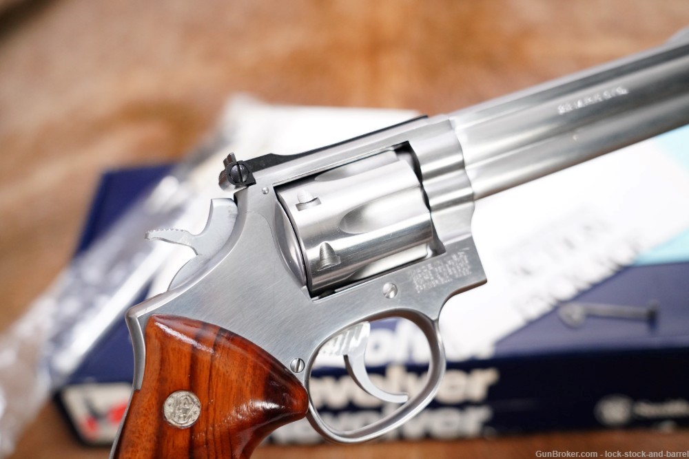 Smith & Wesson S&W Model 648 103668 .22 WMR 6" DA/SA Revolver & Box 1991-img-8