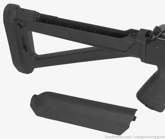 Magpul AK Cheek Riser - 0.5" - Black BLK-img-1