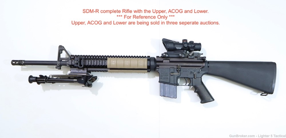 U.S. Army Clone, Squad Designated Marksman - Rifle (SDM-R) Complete Upper-img-2