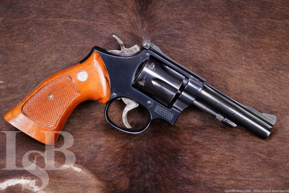 Smith & Wesson S&W Model 18-4 K-22 Combat Masterpiece .22 LR Revolver 1982-img-0