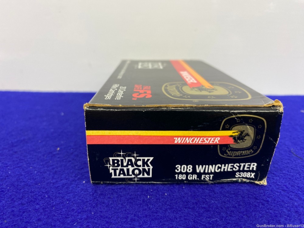 Winchester Black Talon Nosler Trophy .308 Win 40 Rds * POWERFUL ACCURACY *-img-13
