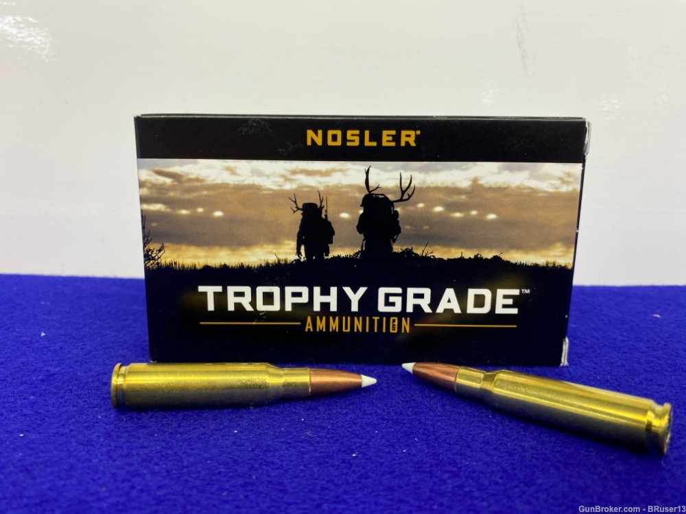 Winchester Black Talon Nosler Trophy .308 Win 40 Rds * POWERFUL ACCURACY *-img-2