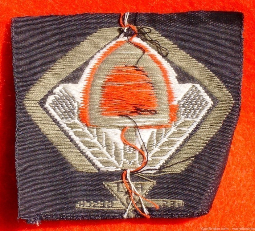 WW2 German RAD cap insignia-img-1