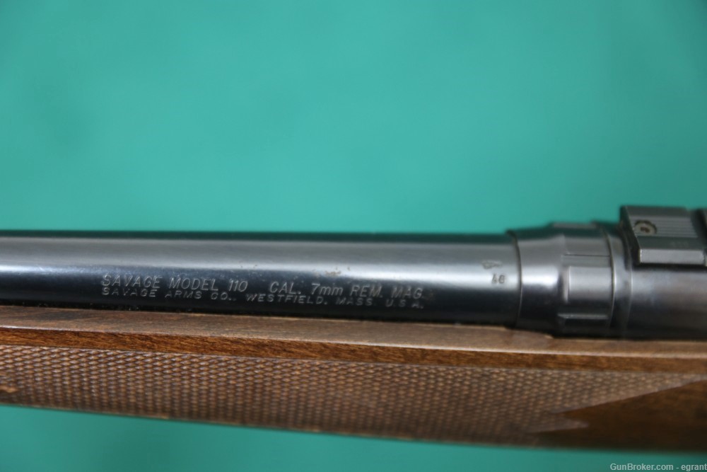 B3229 Savage 110 7mm Rem Mag W Accu-Trigger Left Hand LH -img-4