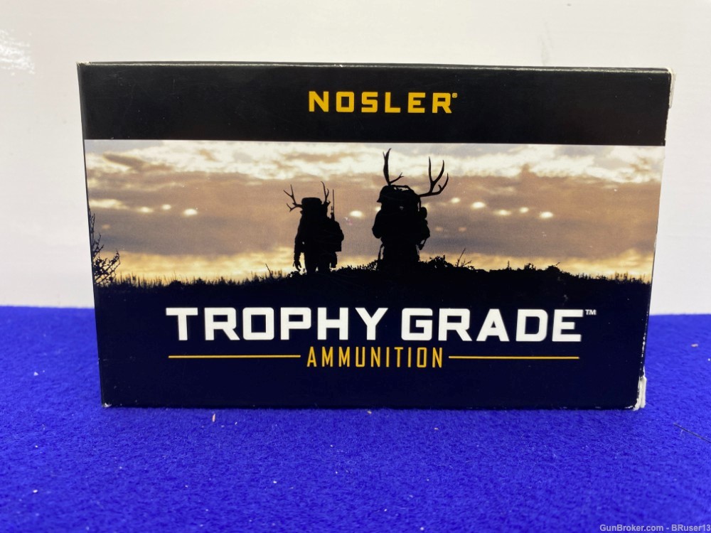 Nosler Trophy Grade 300 Rum 20 Rounds * POWERFUL ACCURACY *-img-2