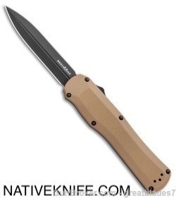Benchmade Autocrat D/A OTF Automatic Knife Brown G-10 3400BK-2 FREE SHIPPIN-img-0