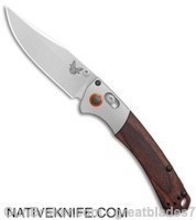 Benchmade Mini Crooked River Knife Dymondwood 15085-2 FREE SHIPPING!-img-0