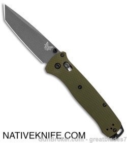 Benchmade Bailout AXIS Lock Knife Green 537GY-1 FREE SHIPPING!-img-0