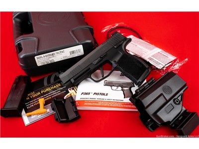 Sig Sauer P365XL 9mm TacPac 15rd Semi-Auto Pistol!  Optic Ready!