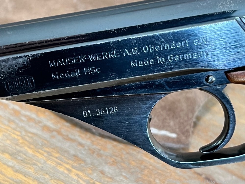 Mauser Werke AG Oberndoff a.N. model HSc .380acp-img-4