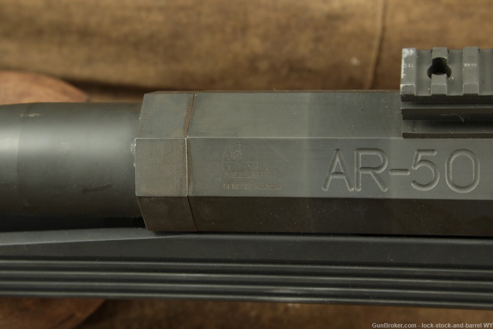 ARMALITE AR-50 .50 BMG Bolt Action Anti-Material Sniper Rifle No Bolt/Stock-img-30