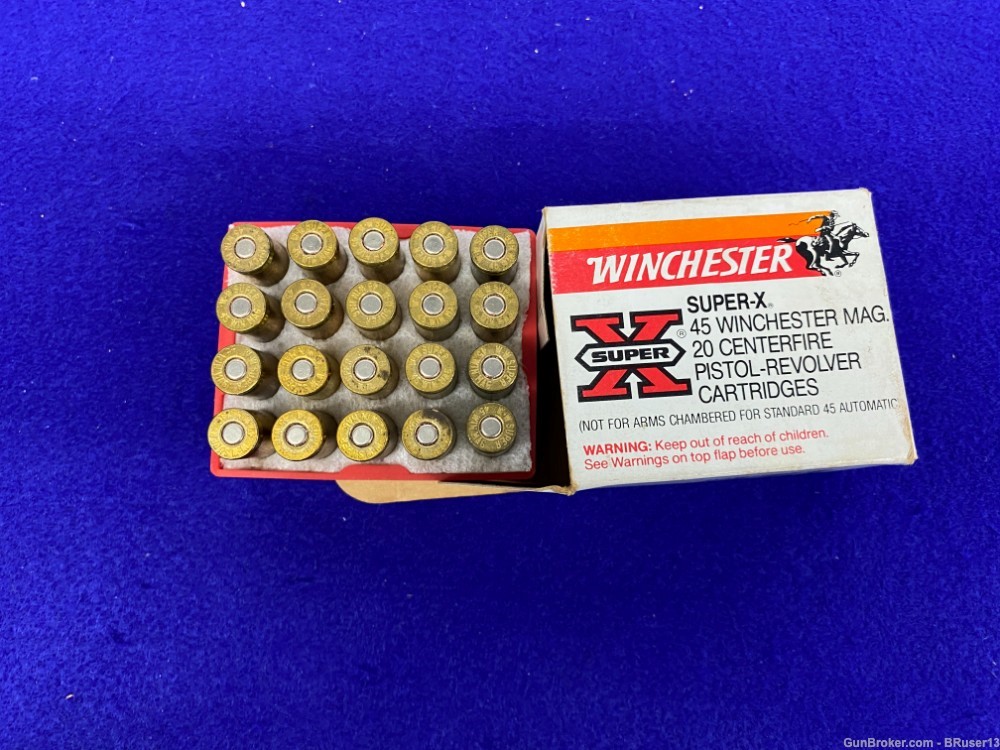 Winchester Super X .45 WinMag 20 Rds * QUALITY PERFORMANCE AMMO *-img-10