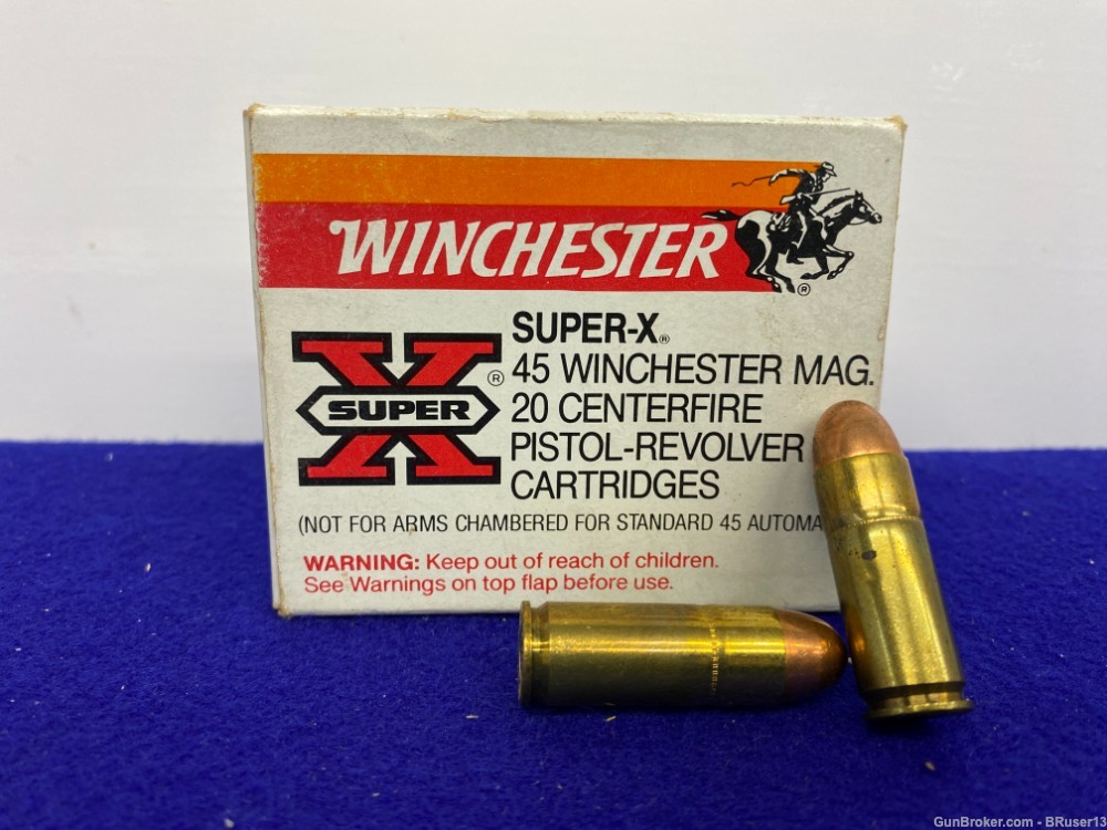 Winchester Super X .45 WinMag 20 Rds * QUALITY PERFORMANCE AMMO *-img-0
